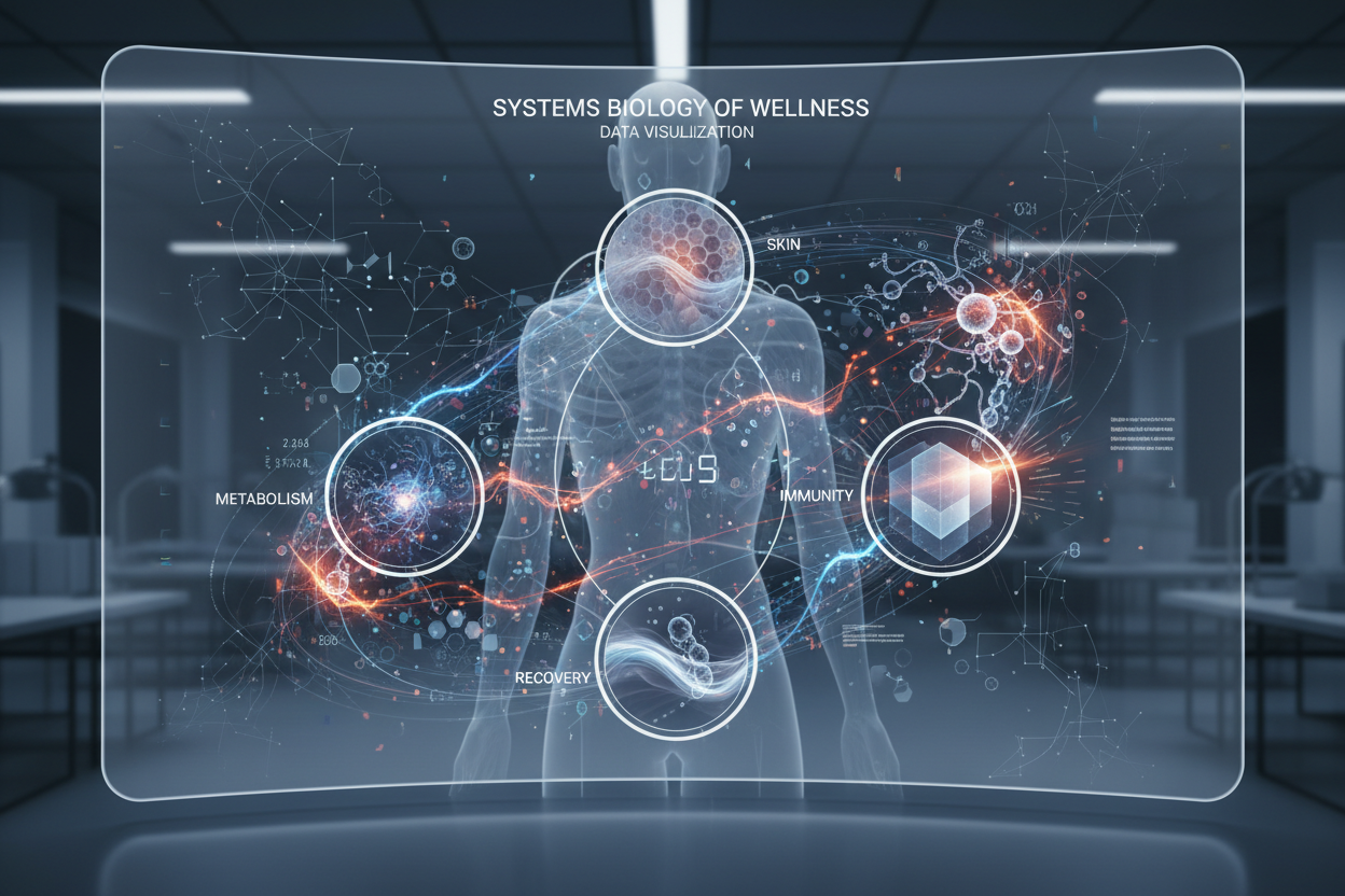 Groups patterns across systems such as skin, gut, immunity, metabolism, and recovery to reveal where functional load is accumulating.